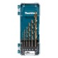 Makita grąžtų metalui HSS-Co rinkinys 2-8 mm (6 vnt) Makita grąžtų metalui HSS-Co rinkinys 2-8 mm (6 vnt)